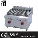 Counter Top Gas Lava Rock Grill
