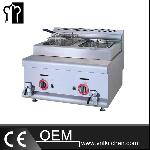 Counter Top Gas 2-Tank 2-Basket Fryer