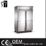 1000L/1500L Tube Style Static Cooling Reach-In Kitchen Refrigerator & Freezer