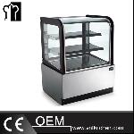 0.9m Floor Standing 3 Layers Refrigerated Deli Case