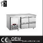 1.5m 4 Drawers Luxurious Fancooling Chef Bases