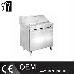 0.7m 1 Door Fancooling Salad Work Bench