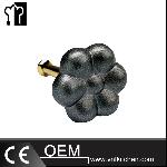 Silicon Non-Stick Five-petaled Flowers Shape Chocolate Mould