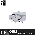 Single Head Dual-fuel Steamer With