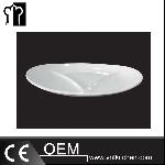 Melamine Oval Divided Plate
