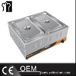 Electric 2-Pan Bain Marie(1/2*4'' Pan)