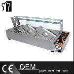 Eletric 3-Pan Bain Marie (1/2 *4'' Pan)