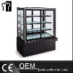 1.8m Floor Standing 4 Layers Refrigerated Deli Case