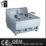 600 Series Electric  2-Tank 2-Baske Fryer