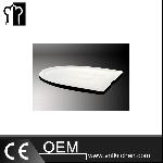 Ceramic Semiellipse Plate