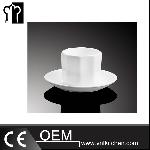 Ceramic Octagonal Cup With Saucer