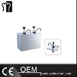 Stainless Steel Double Heads Sauce Dispenser