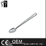 Stainless Steel Slotted Basting Fried Spoon