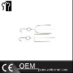 Thin Wire Stainless Steel Square Corner Dove Ring