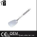 Stainless Steel Turner With Round Handle