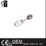 Φ38mm Stainless Steel Round Twin Grip Ice Cream Scoop