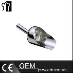 Large Round Stainless Steel Powder Scoop