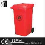 Side Of The Wheelie Bin
