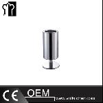 H120mm Stainless Steel Round Candle Holder With Thicker Base