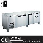 3 Doors 2 Drawers Luxurious Fan Cooling Undercounter Refrigerator