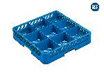 9-Compartment Glass Rack
