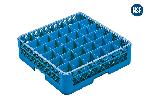 36-Compartment Glass Rack