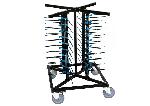 Mobile Plate Rack For 40 Plates