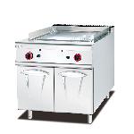 gas griddle with cabinet(1/3grooved)