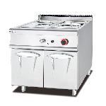 gas bain marie with cabinet