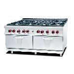 Gas Range with 8-burner & oven
