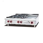 Gas Range with 4-burner & griddle