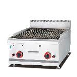 counter top gas lava rock grill