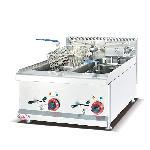 counter top electric 2-tank fryer (2-basket)