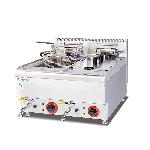 counter top electric 2-tank fryer (2-basket)