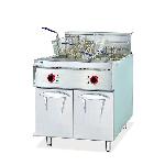 Electric 2-tank fryer （4-basket）(Freestanding type）
