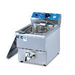 Counter Top Electric 2-tank fryer(1-basket)