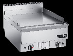 Stainless Steel 5kW Countertop Gas Griddle with Temperature Control for Burger Bacon Steak-Durable &