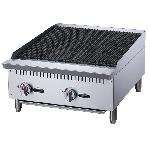 Commercial Kitchen Equipment Char Broil Grill with Volcanic Stone Stainless Steel Tabletop Counterto