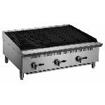 Good Performance Dukers NG/Propane Char-Broiler Gas Grill Stainless Steel ETL Certified Easy Clean N