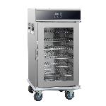 Portable Stainless Steel Food Warmer Holding Cabinet Electric Heating Silver Mechanical Temperature 