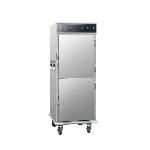 Portable Stainless Steel Food Warmer Holding Cabinet Electric Heating Silver Mechanical Temperature 