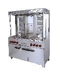 Freestanding Commercial Gas /Electric Kebab Shawarma Machine High Performance Automatic Rotation Ver
