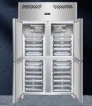 Upright Freezer 2 Doors 3 Doors Commercial Refrigerator Stainless Steel Quick Freezer