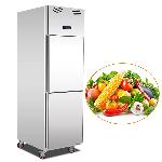 High Cost-Effective Fridge Commercial 2 Doors Refrigerated Cabinets Upright Supermarket Fridge Kitch