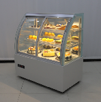 Cake Freezer Bakery Cabinet case Ice Cream Cooler Refrigeration Equipment Refrigerator Commercial Gl