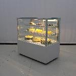 0.9m 1.2m 1.5m 1.8m Straight Curved Glass Back Open Refrigerated Cake Display Cases/bread Bakery Dis