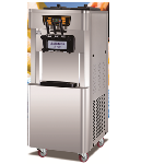 Stainless Steel Ice Cream Making Machine Maker With 3 Flavors for Cream Strawberry Chocolate Small I