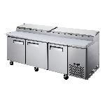 Pizza Counter Freezer Commercial Refrigeration Pizza Refrigerator Prep Table Glass Top Refrigerator 