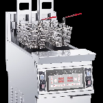Stainless Steel Commercial Deep Fryer Lift-Up Oil Filtration Electric Fryer Independent Temperature 