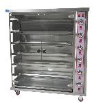 Commercial Gas Grilled Chicken Oven Automatic Rotary Rotisserie Chicken Grill Machine Grilled Chicke